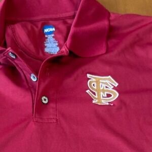 NCAA Florida State Seminoles Maroon Gold‎ Performance Polo Shirt